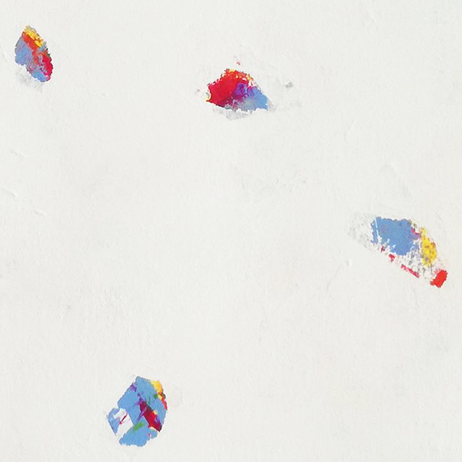 Fragmento de una obra de Antonio Camba de la serie Huellas