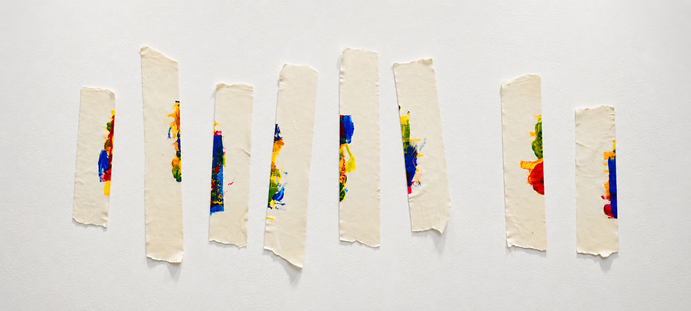 ANTONIO CAMBA · AVE FENIX 9 — Acrílico sobre papel · Medidas variables · 2026