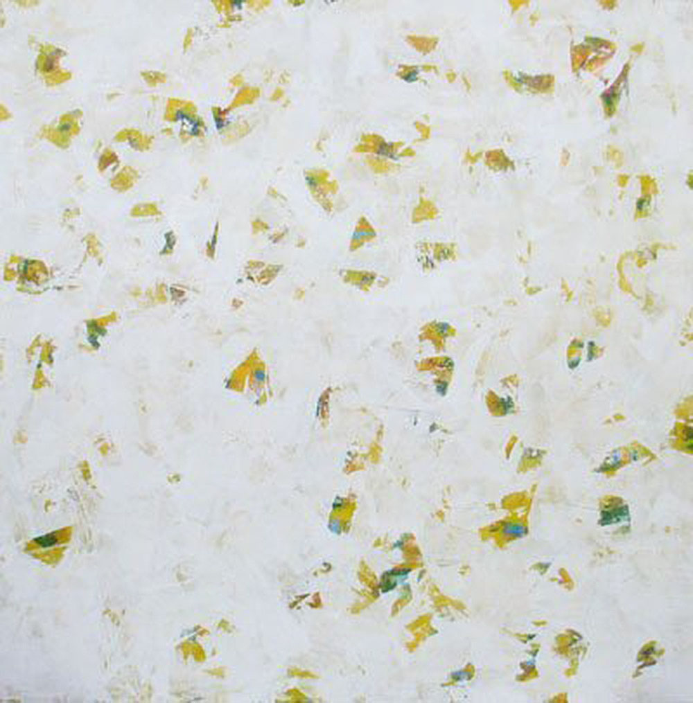 ANTONIO CAMBA · HUELLAS 3 — Acrílico sobre lienzo · 100×100 cm · 2013