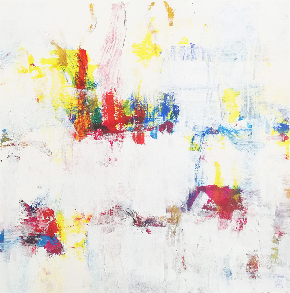 ANTONIO CAMBA · INTRO 5 — Acrílico sobre lienzo · 30x30 cm · 2020