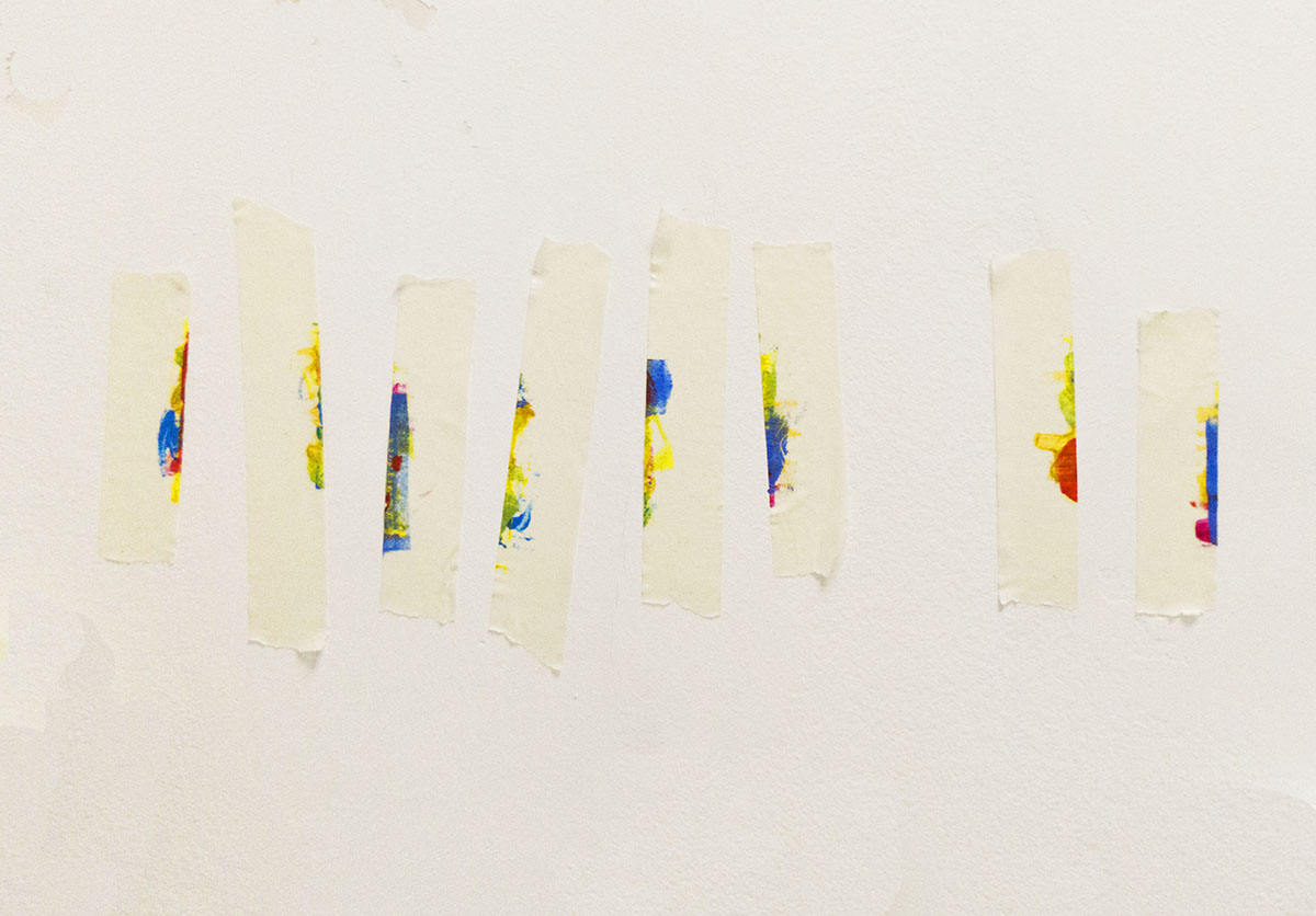 Obra de Antonio Camba, detalle de una investigación pictórica sobre materia, capas y transformación